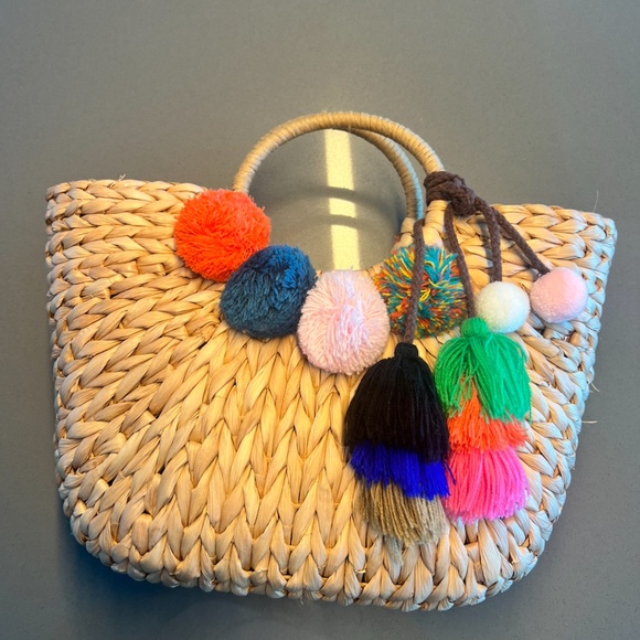 Womens Large Straw Bags Beach Tote Bag Handwoven Hobo Bag Summer Beach Bag Straw - Picture 6 of 9